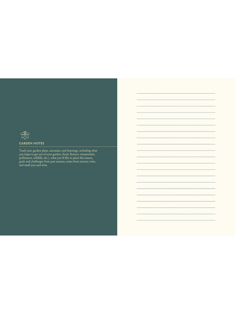 Chronicle Books gardening journal The Joyful Gardener's, imported from the UK
