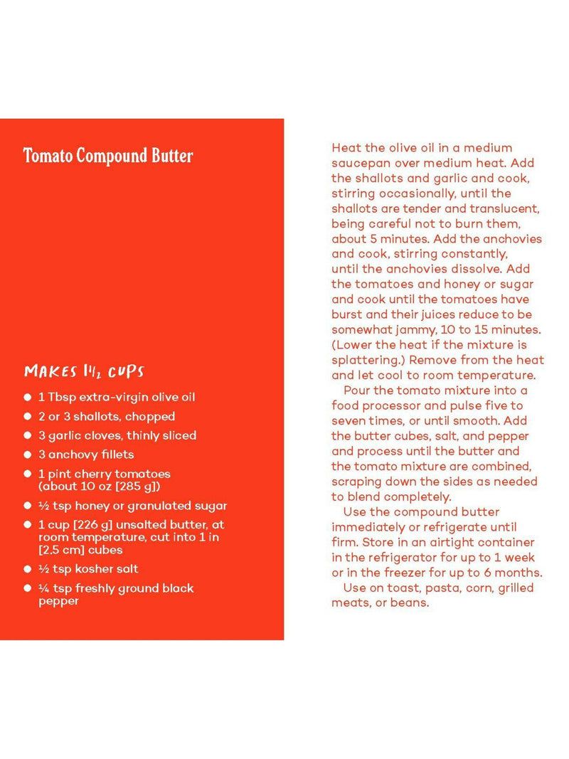 Chronicle Books Tomato Recipe Deck 30 recipes (British brand)