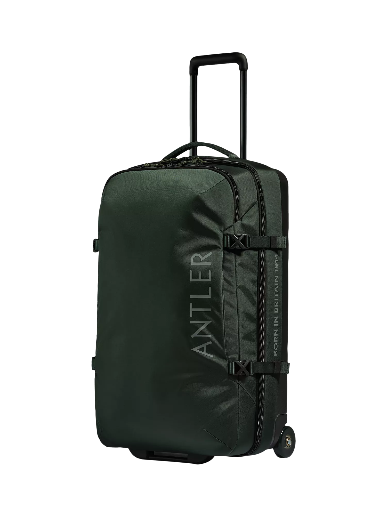 Antler wheeled duffle case green 73cm - British product