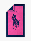 Ralph Lauren beach towel Polo Pony jacquard 100x170cm (British brand)