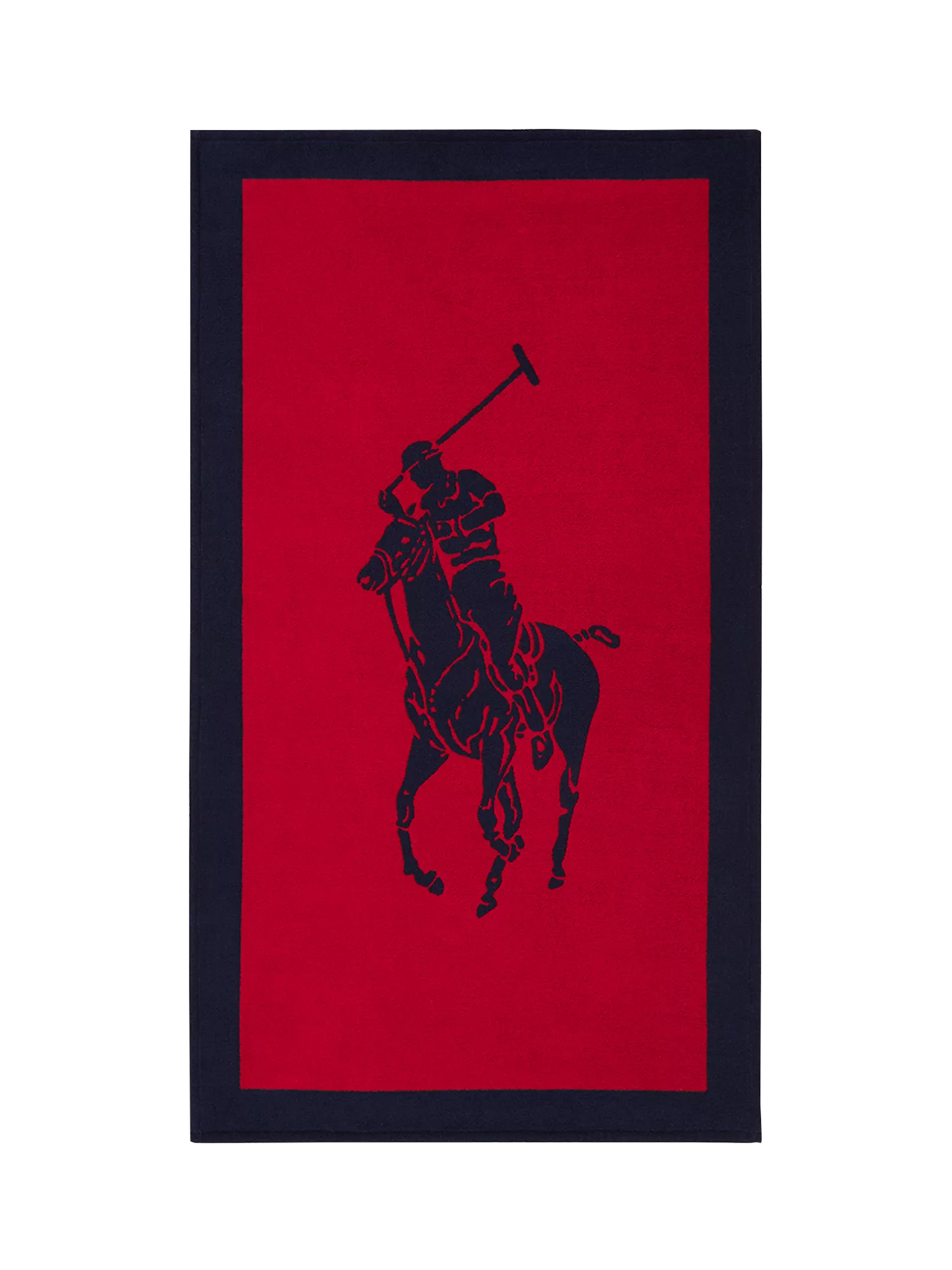 Ralph Lauren Polo Pony Jacquard Beach Towel 100 x 170cm