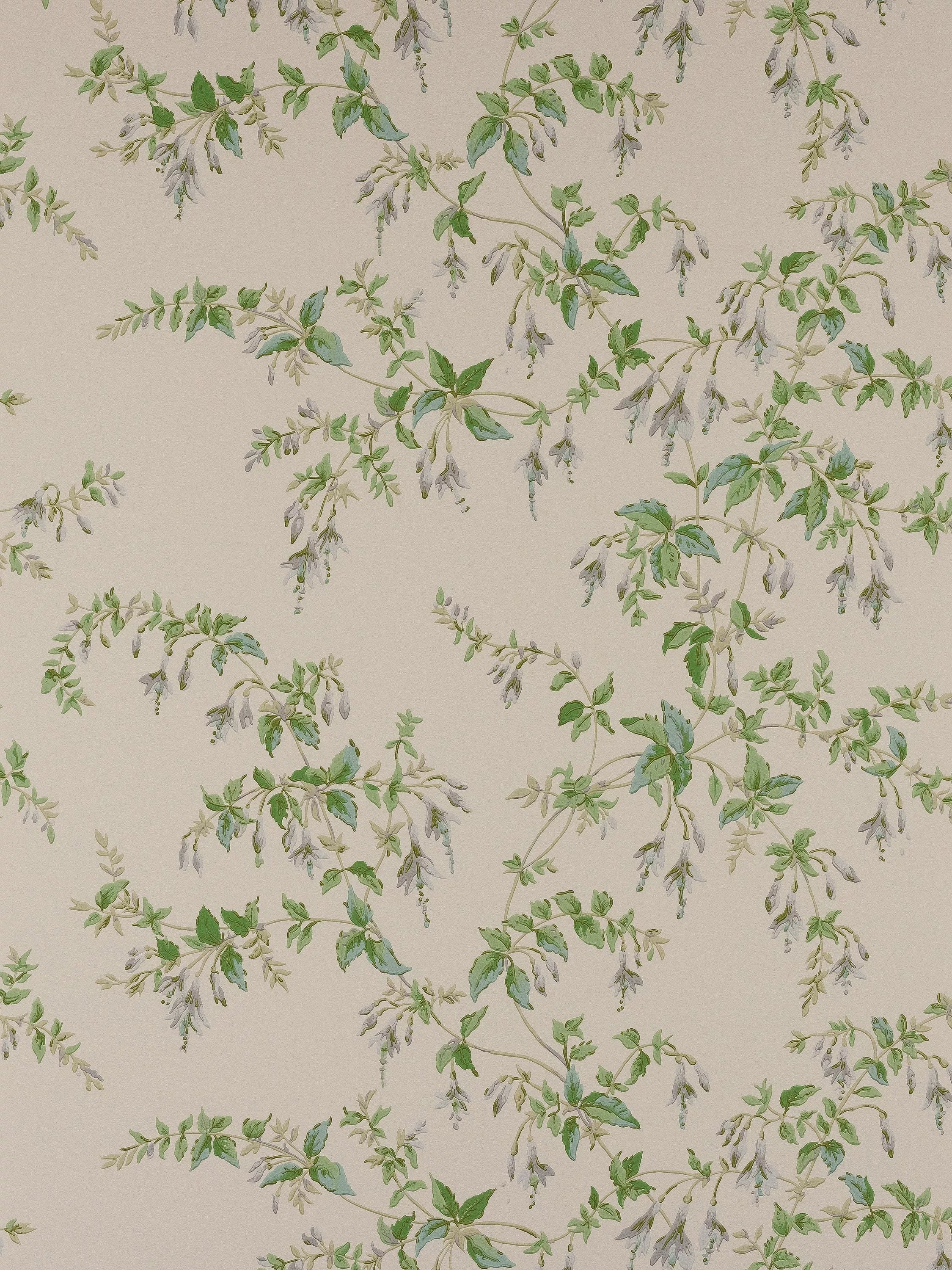 Colefax and Fowler Fuchsia Floral Wallpaper 68.5cm x 10m
