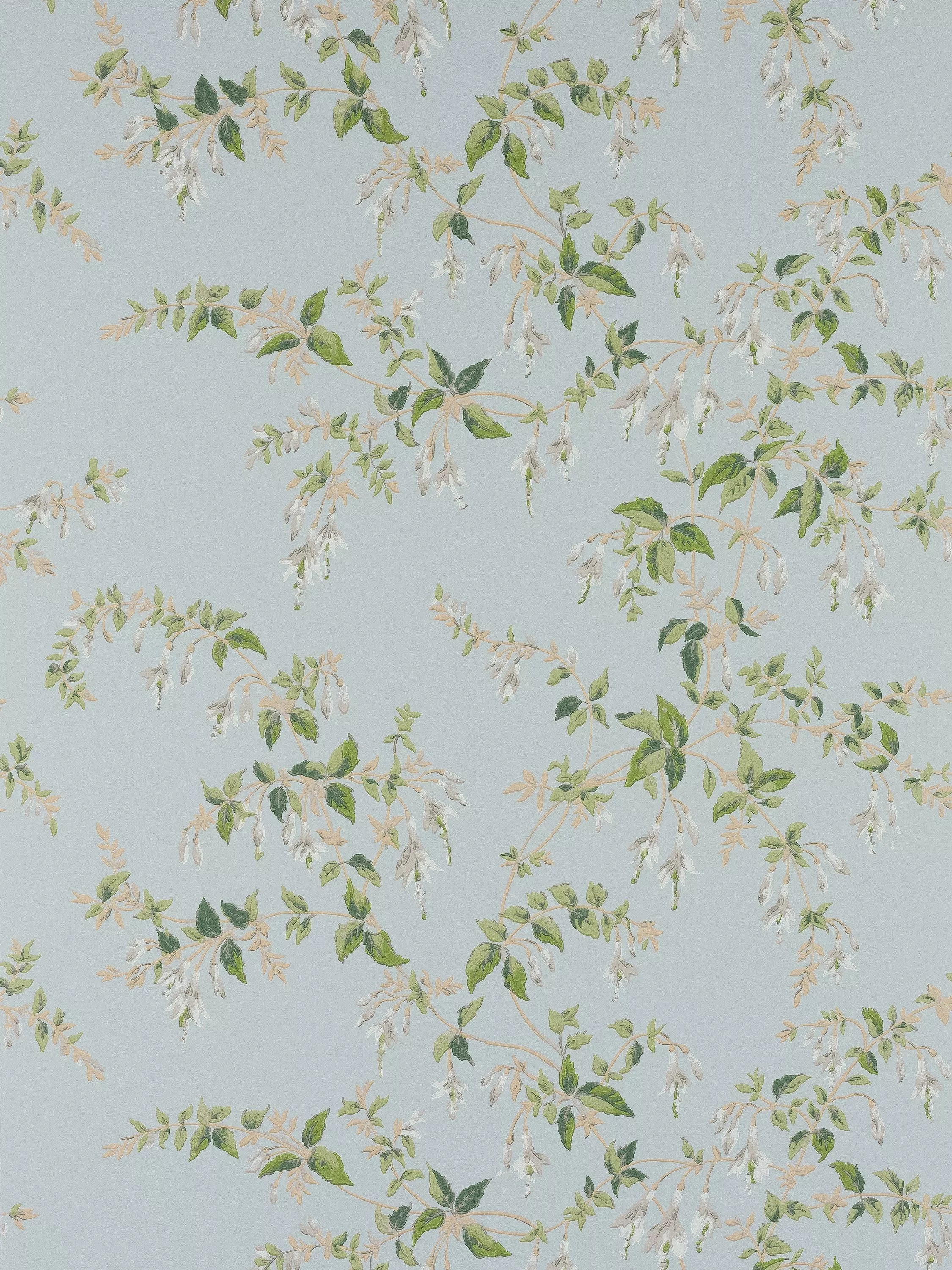 Colefax and Fowler Fuchsia Floral Wallpaper 68.5cm x 10m