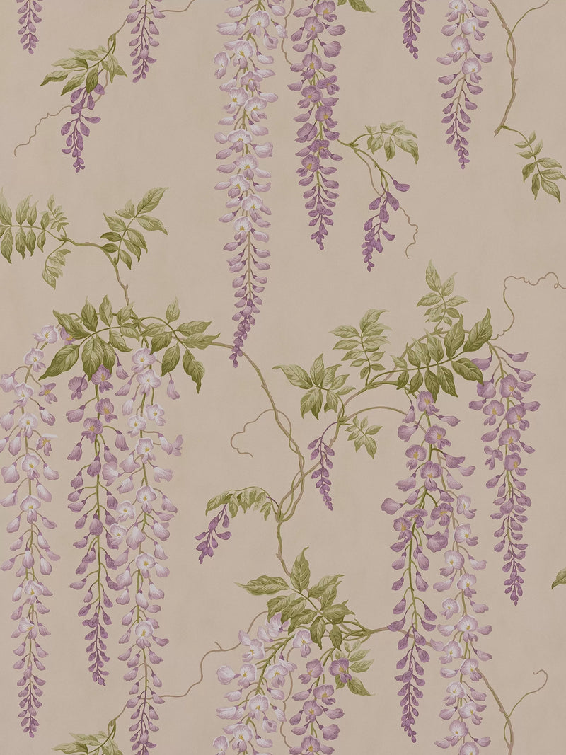 Colefax and Fowler Seraphina Wallpaper, Amethyst