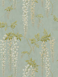 Colefax and Fowler Seraphina Wallpaper, Aqua