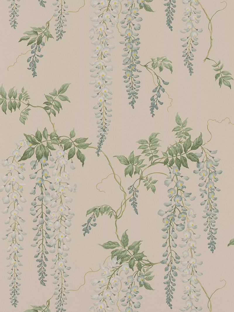 Colefax and Fowler Seraphina Wallpaper, Old Blue