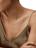 Monica Vinader fine chain necklace 43cm, UK version