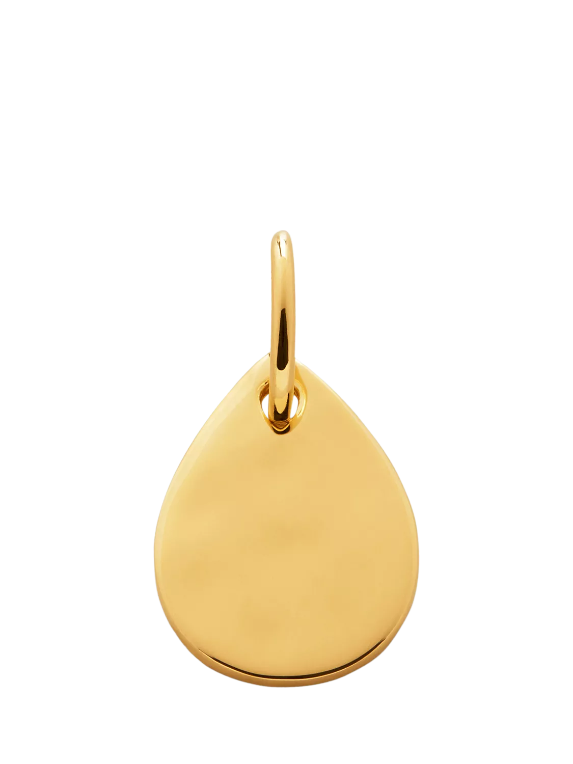 Monica Vinader Ziggy pendant gold plated sterling silver (British brand)