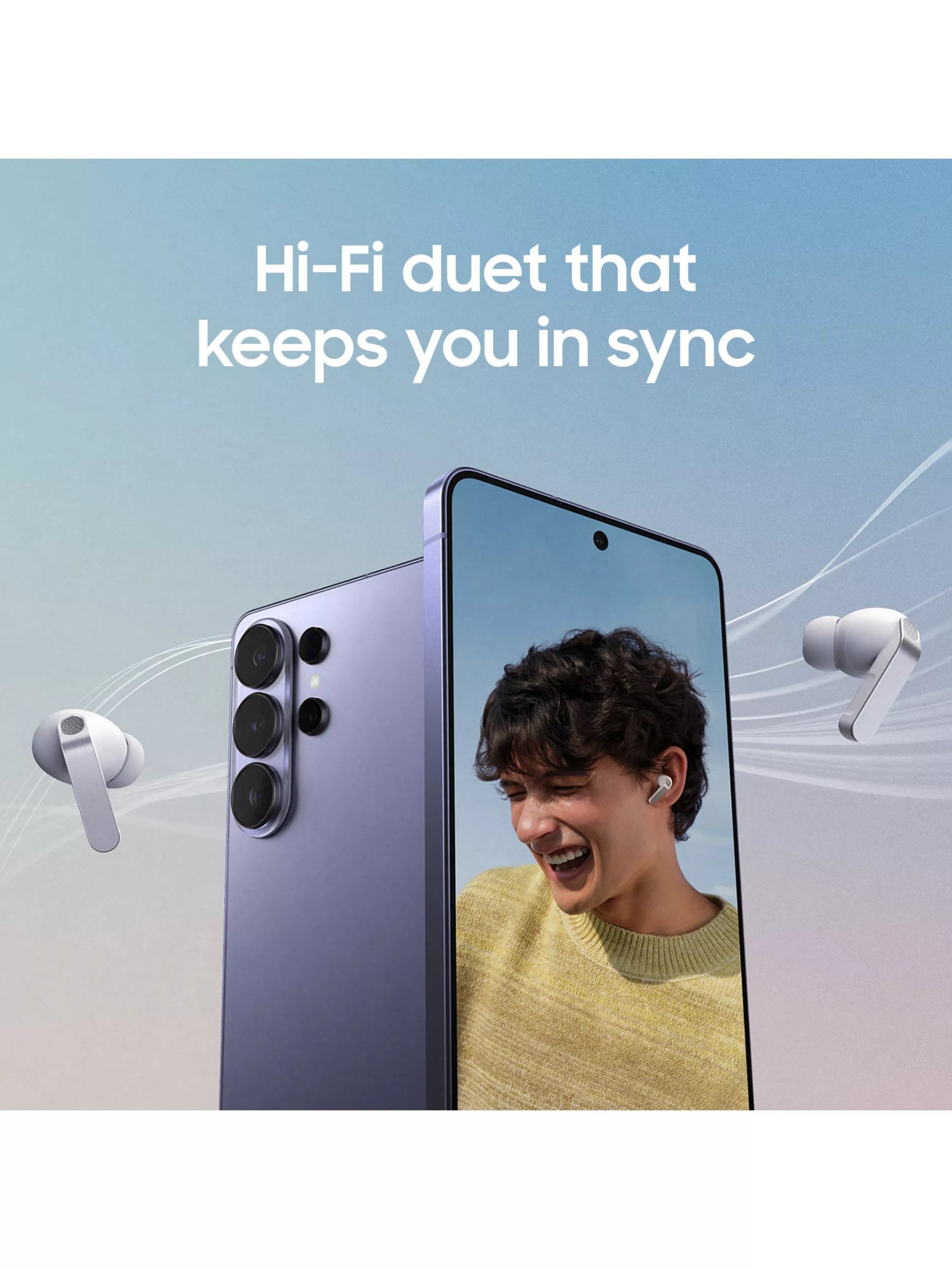 Samsung Galaxy Buds4 Pro true wireless earbuds, imported from the UK