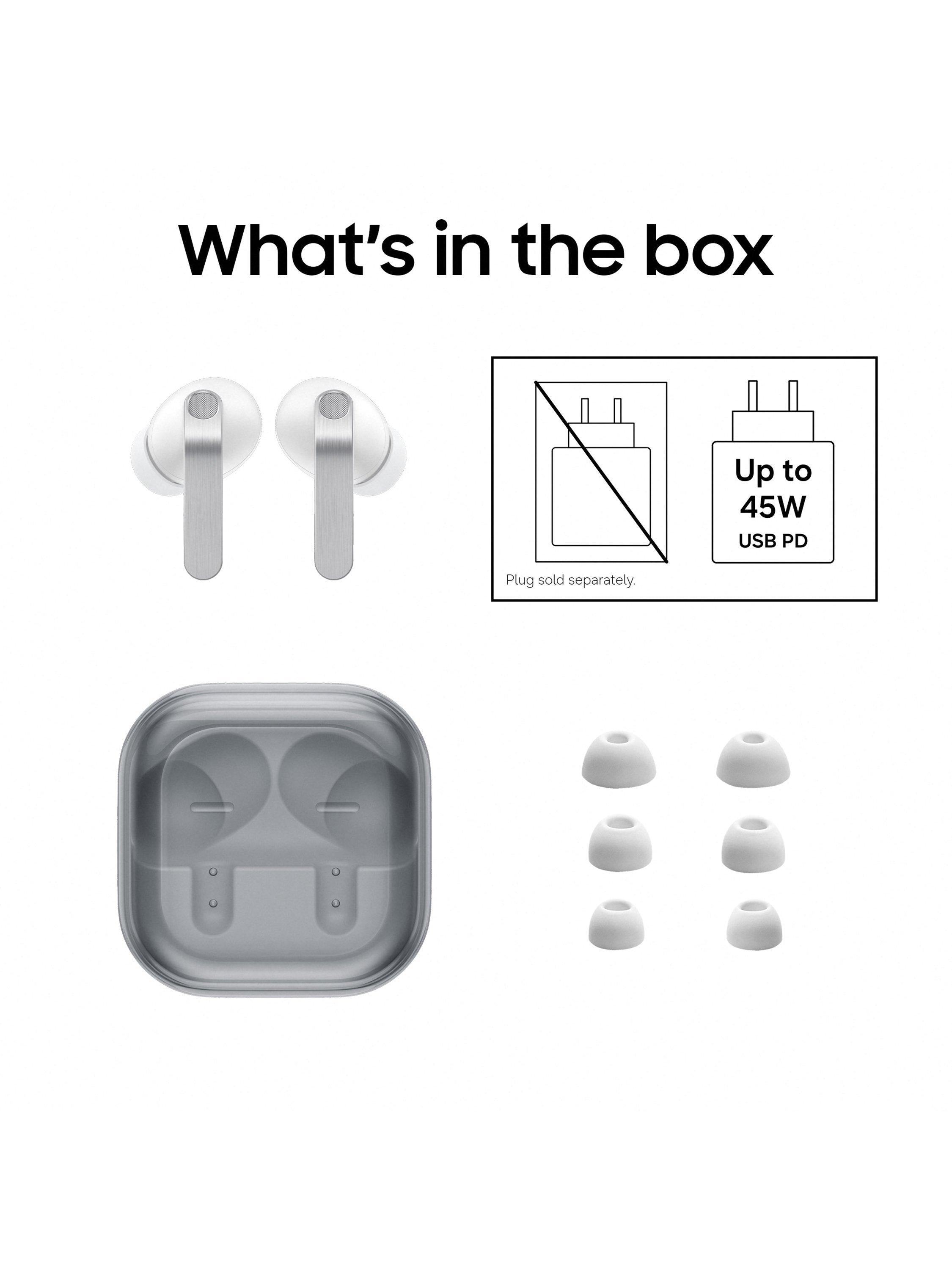 Samsung Galaxy Buds4 Pro true wireless earbuds, imported from the UK