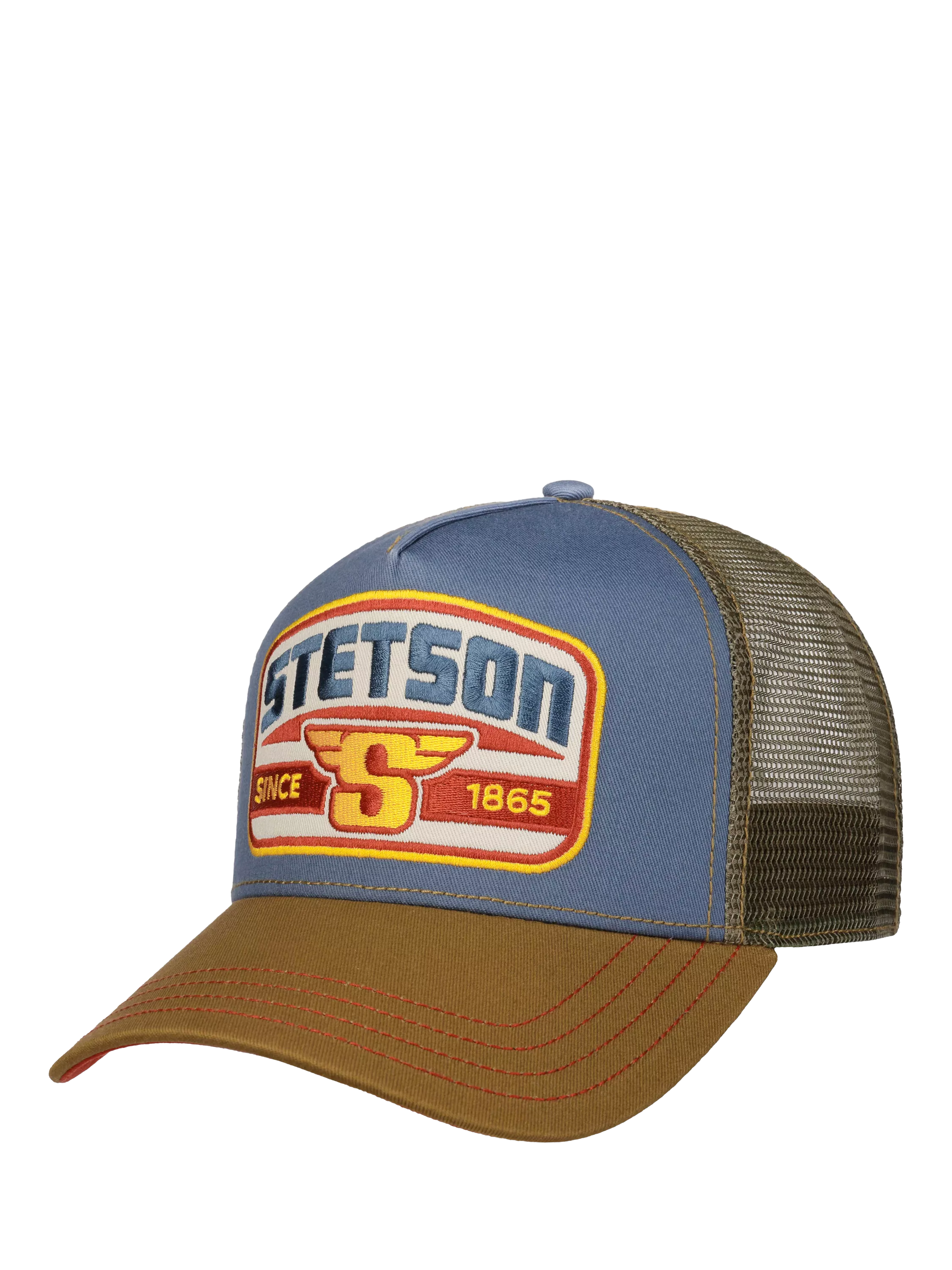 Stetson Classic Race baseball cap brown/blue, UK version