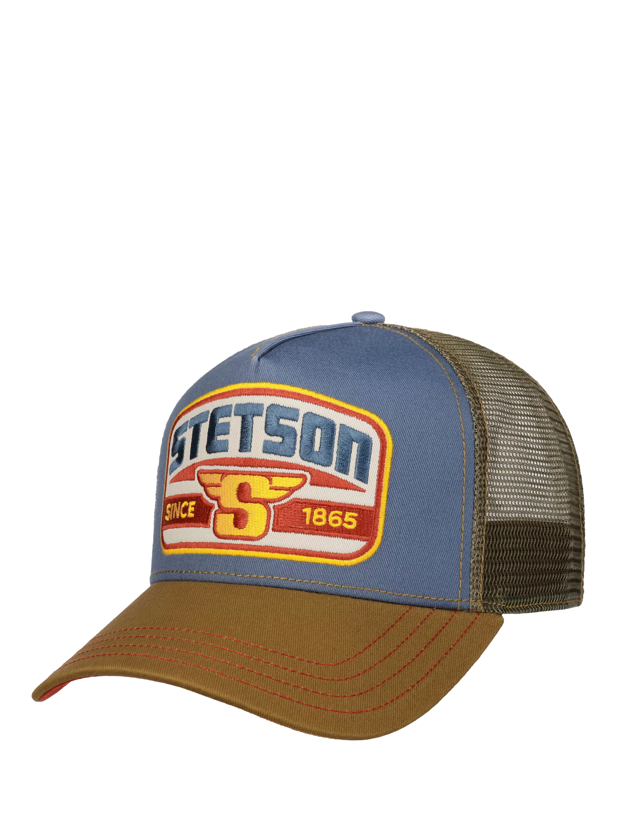 Stetson Classic Race baseball cap brown/blue, UK version