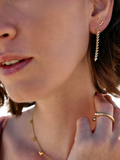 Rachel Jackson London Dreamcatcher Earrings in recycled sterling silver (British brand)