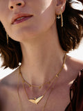 Rachel Jackson London Dreamcatcher Earrings in recycled sterling silver (British brand)