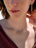 Rachel Jackson London Dreamcatcher Bird Necklace gold, imported from the UK
