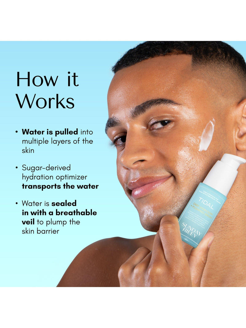 Sunday Riley Tidal plumping serum 30ml, imported from the UK