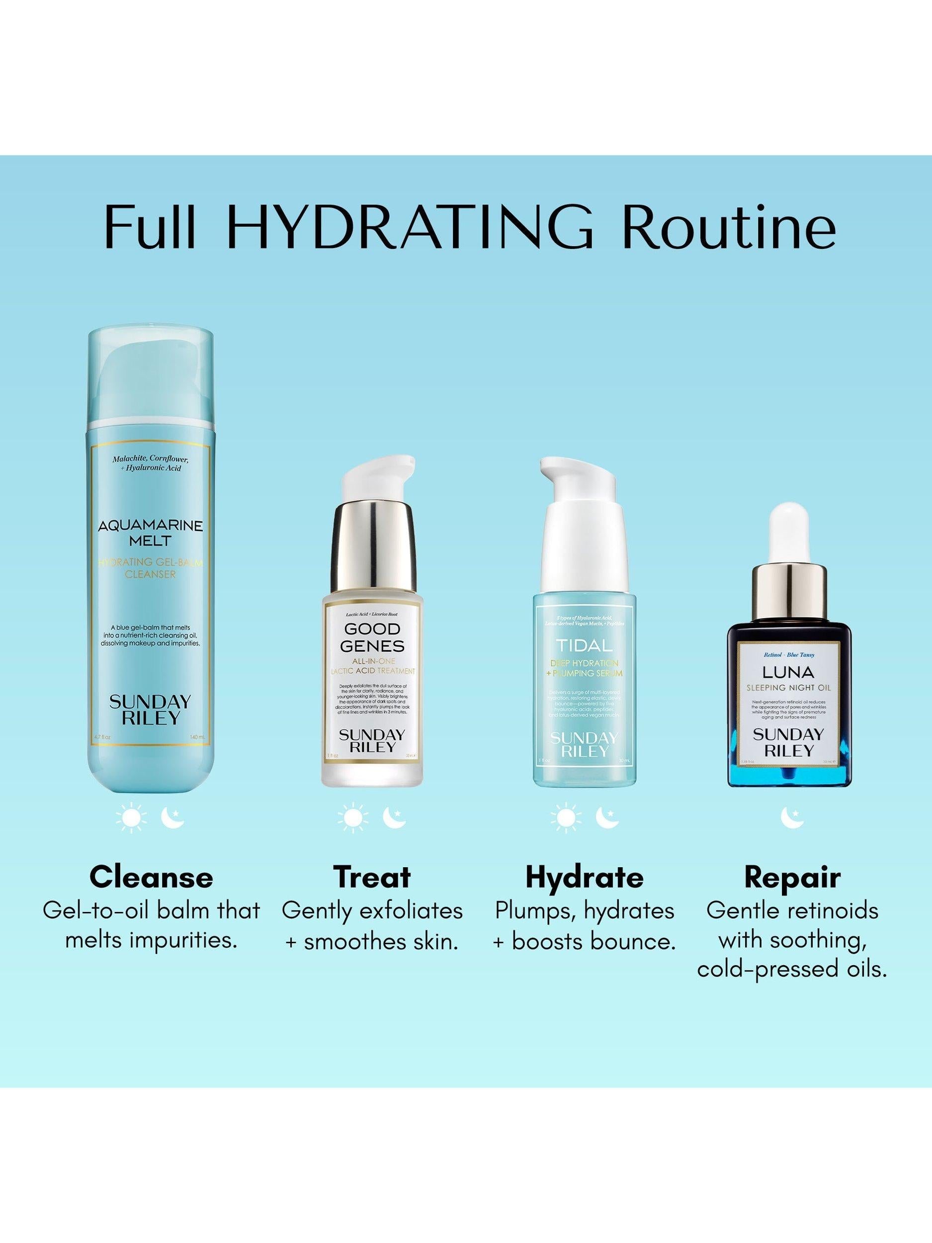 Sunday Riley Tidal plumping serum 30ml, imported from the UK