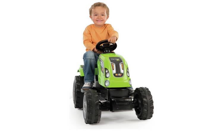 Smoby Farmer XL Green Tractor and Trailer GOODS Argos