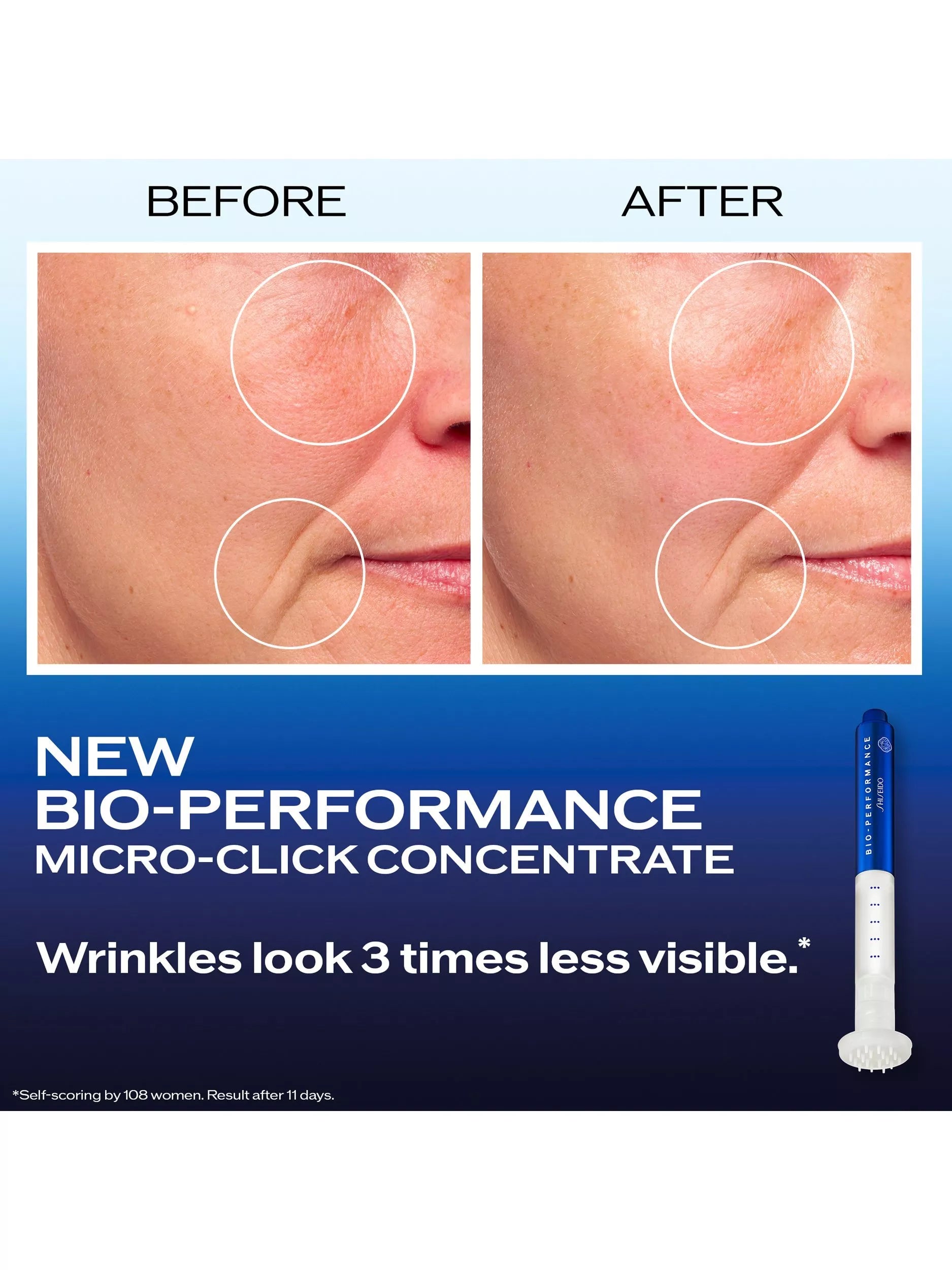 Shiseido Micro-Click anti-ageing concentrate 1.4ml - British product