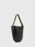 AllSaints Luna leather hobo bag in black - British product