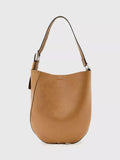 AllSaints Luna Hobo Leather Shoulder Bag, Brown