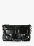 OSPREY LONDON Cali leather shoulder bag, imported from the UK