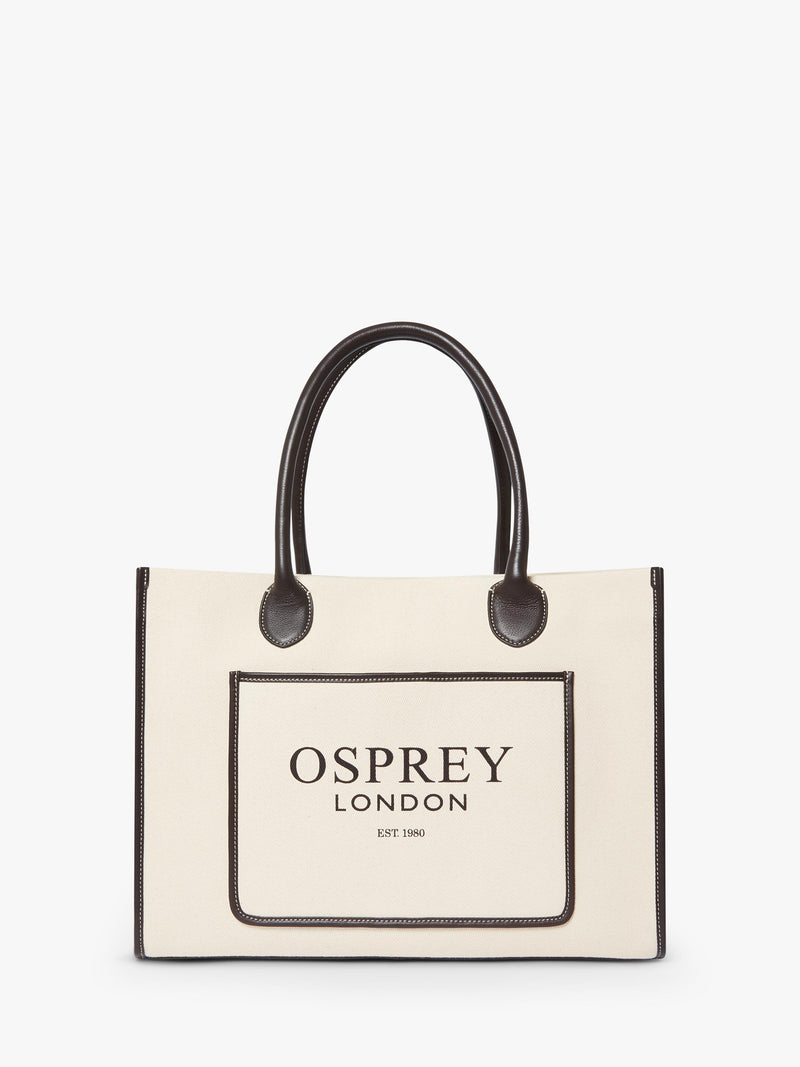 Osprey London Great Gaddesden canvas tote bag - British product