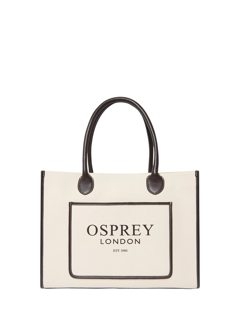OSPREY LONDON Great Gaddesden Canvas Tote Bag
