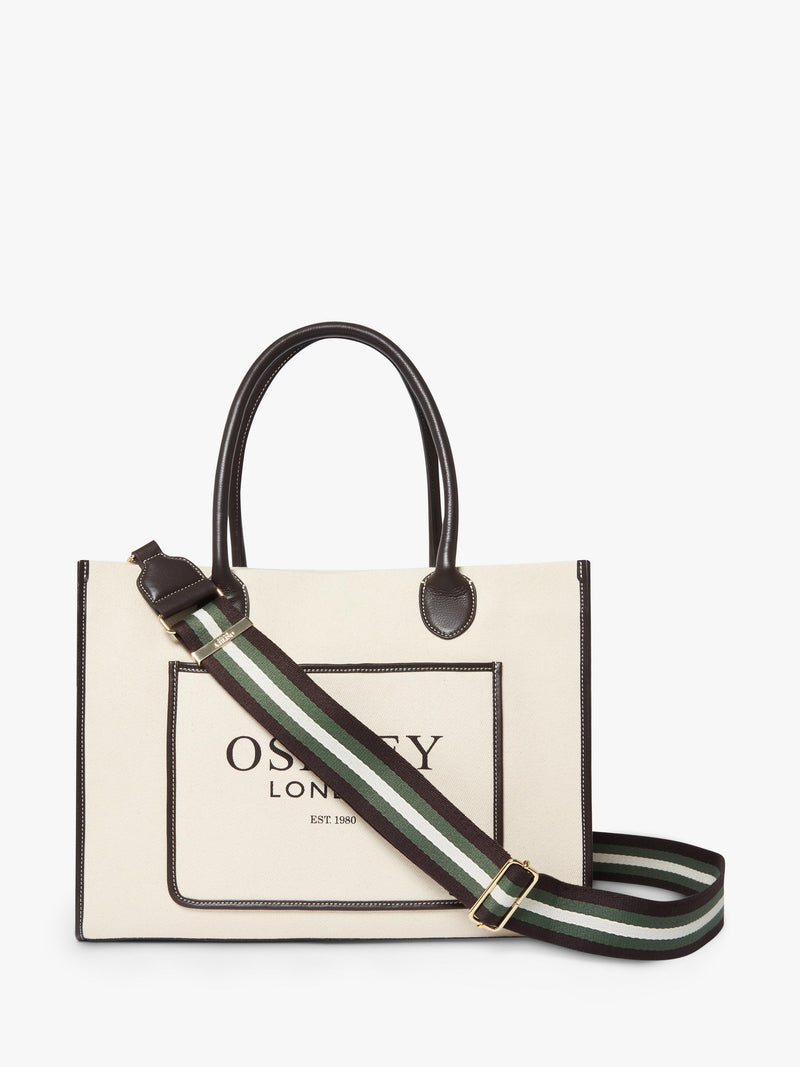Osprey London Great Gaddesden canvas tote bag - British product