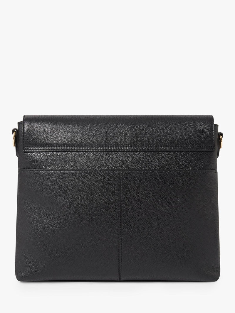 OSPREY LONDON Runner crossbody bag in leather, UK version