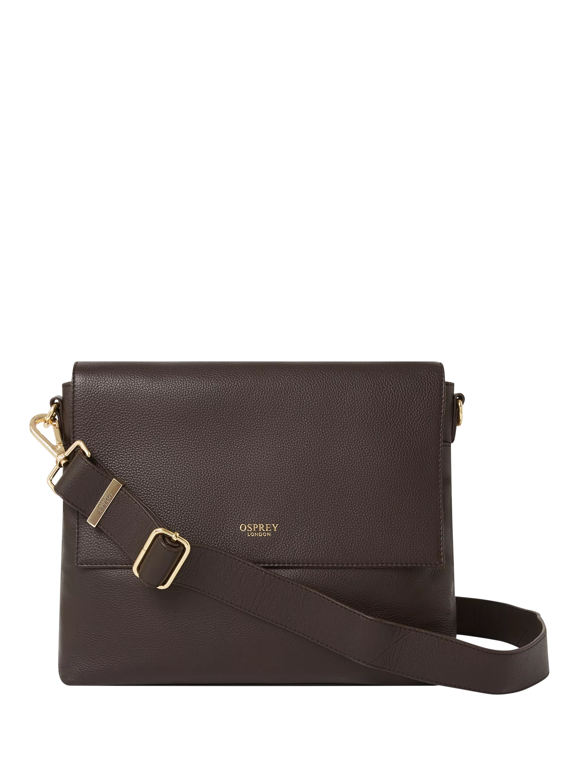 OSPREY LONDON Runner Leather Crossbody Bag