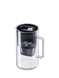 Aquaphor glass water filter jug black 2.5L, imported from the UK