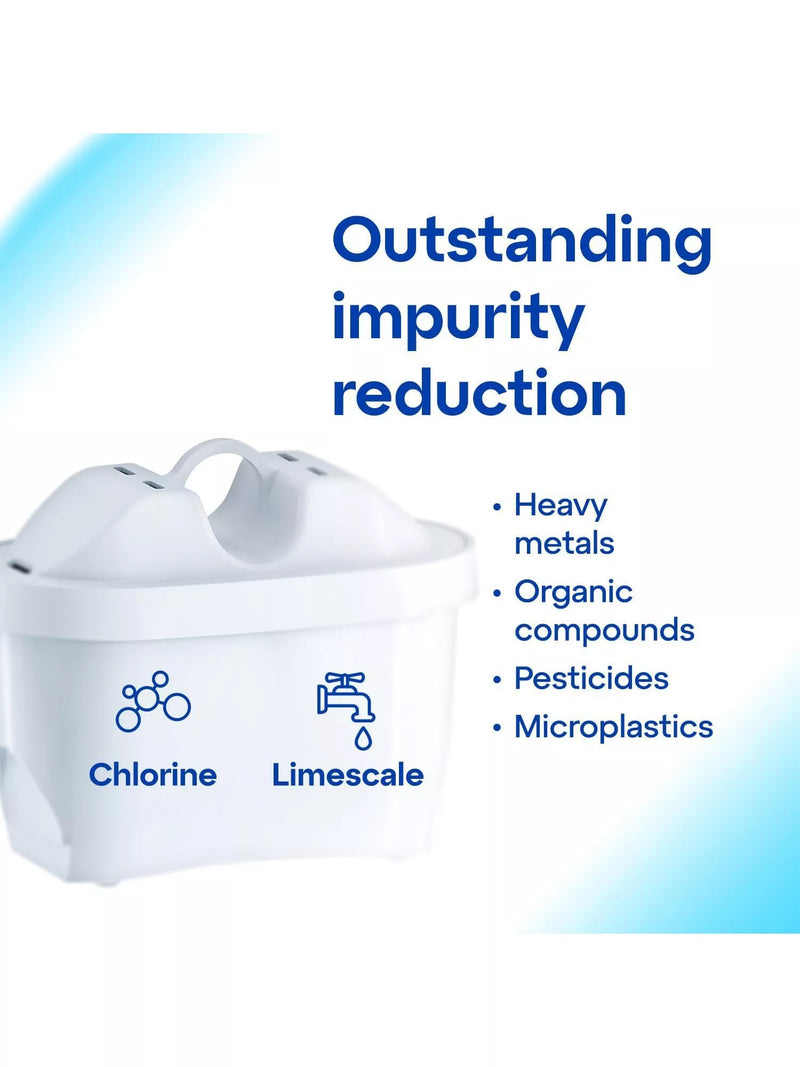 Aquaphor glass water filter jug black 2.5L, imported from the UK