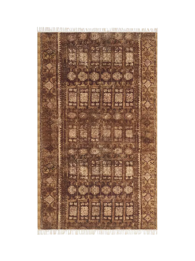 West Elm Camelia Reversible Rug, Cumin, 5 x 8
