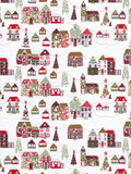 John Lewis Christmas Village oilcloth tablecloth, imported from the UK