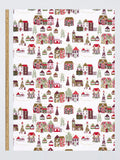 John Lewis Christmas Village oilcloth tablecloth, imported from the UK
