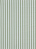 John Lewis ticking stripe oilcloth fabric avocado, imported from the UK