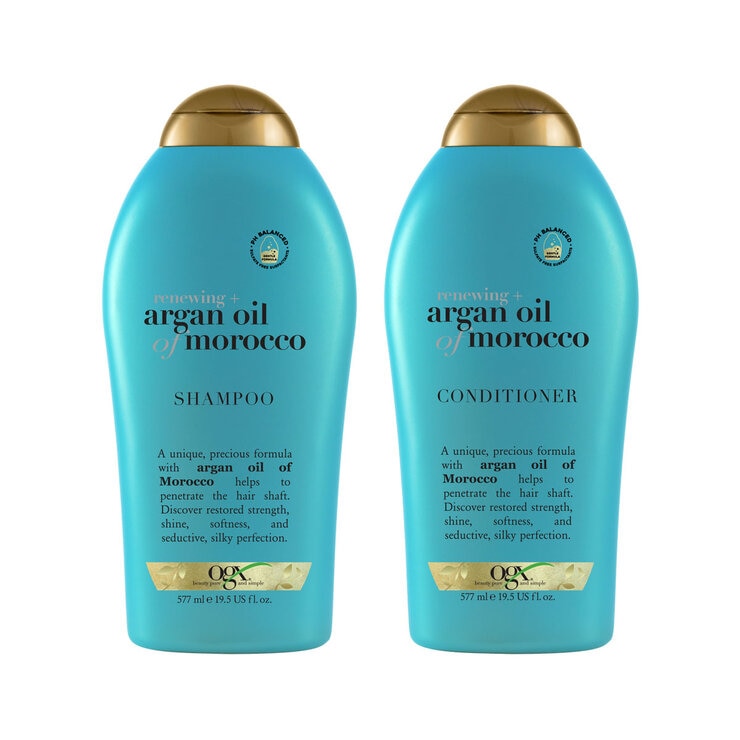 OGX Argan Oil of Morocco shampoo and conditioner set 577ml, UK version