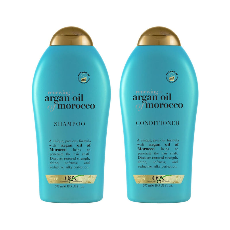 OGX Argan Oil of Morocco shampoo and conditioner set 577ml, UK version