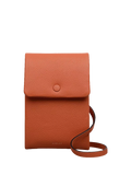 Radley Mallow Street Leather Phone Cross Body Bag, Terracotta, One Size