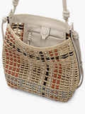 Radley Camden raffia check shoulder bag 17x25x9cm - British product