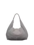 Radley Maudie suede shoulder bag in Steel, UK version