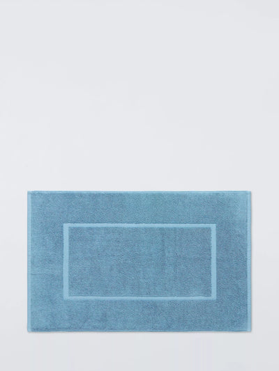 John Lewis John Lewis Egyptian Cotton Bath Mat, Lake Blue- Buy online at McGrocer