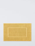 John Lewis Egyptian cotton bath mat ochre 80x50cm - British product