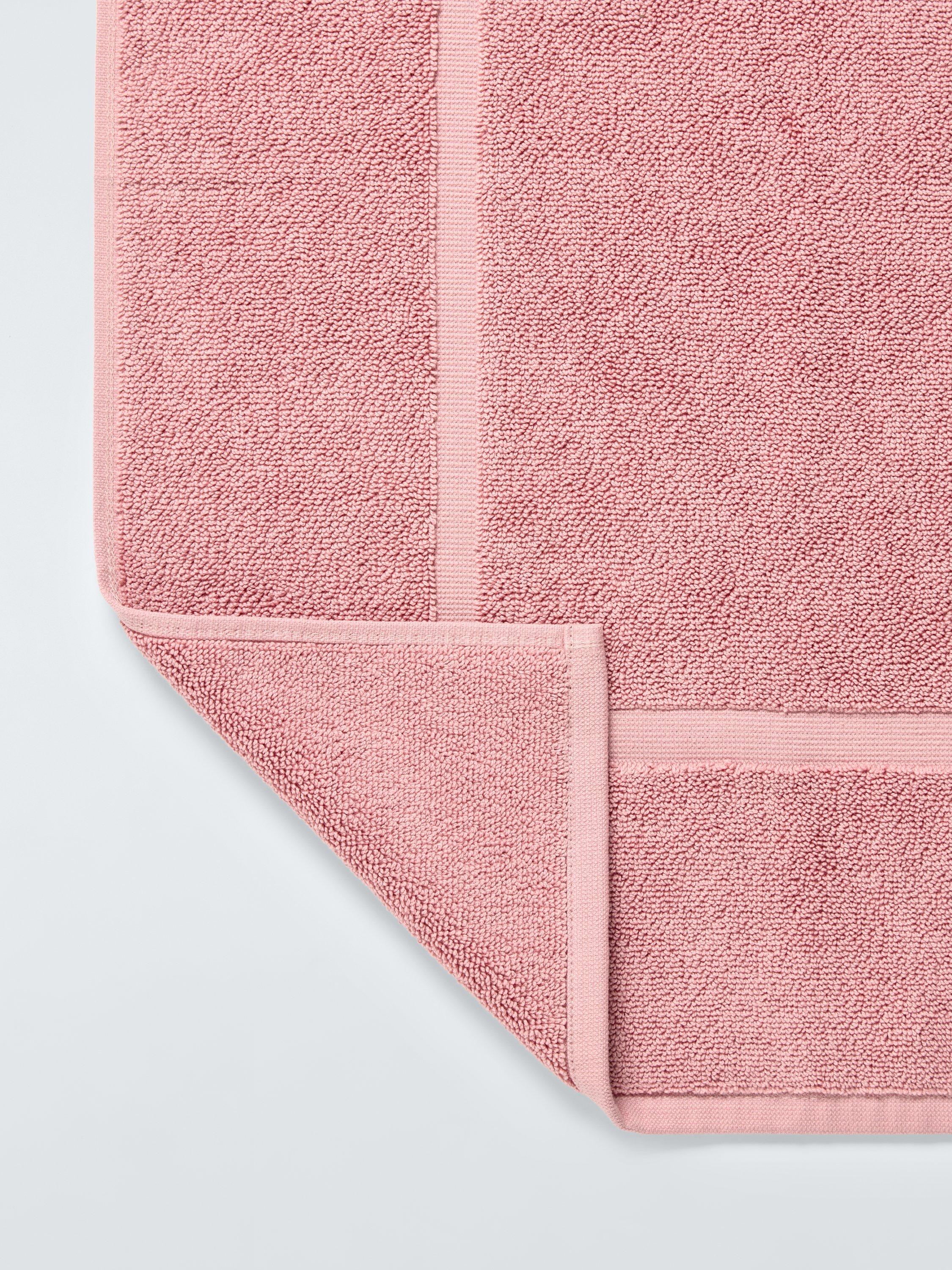 John Lewis Egyptian cotton bath mat Old Rose 80x50cm, imported from the UK