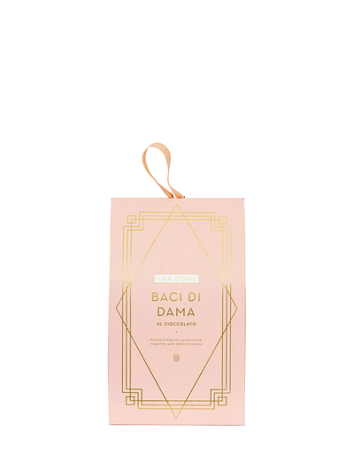 John Lewis Lina Stores Baci di Dama Chocolate and Hazelnut Biscuits, 200g- Buy online at McGrocer