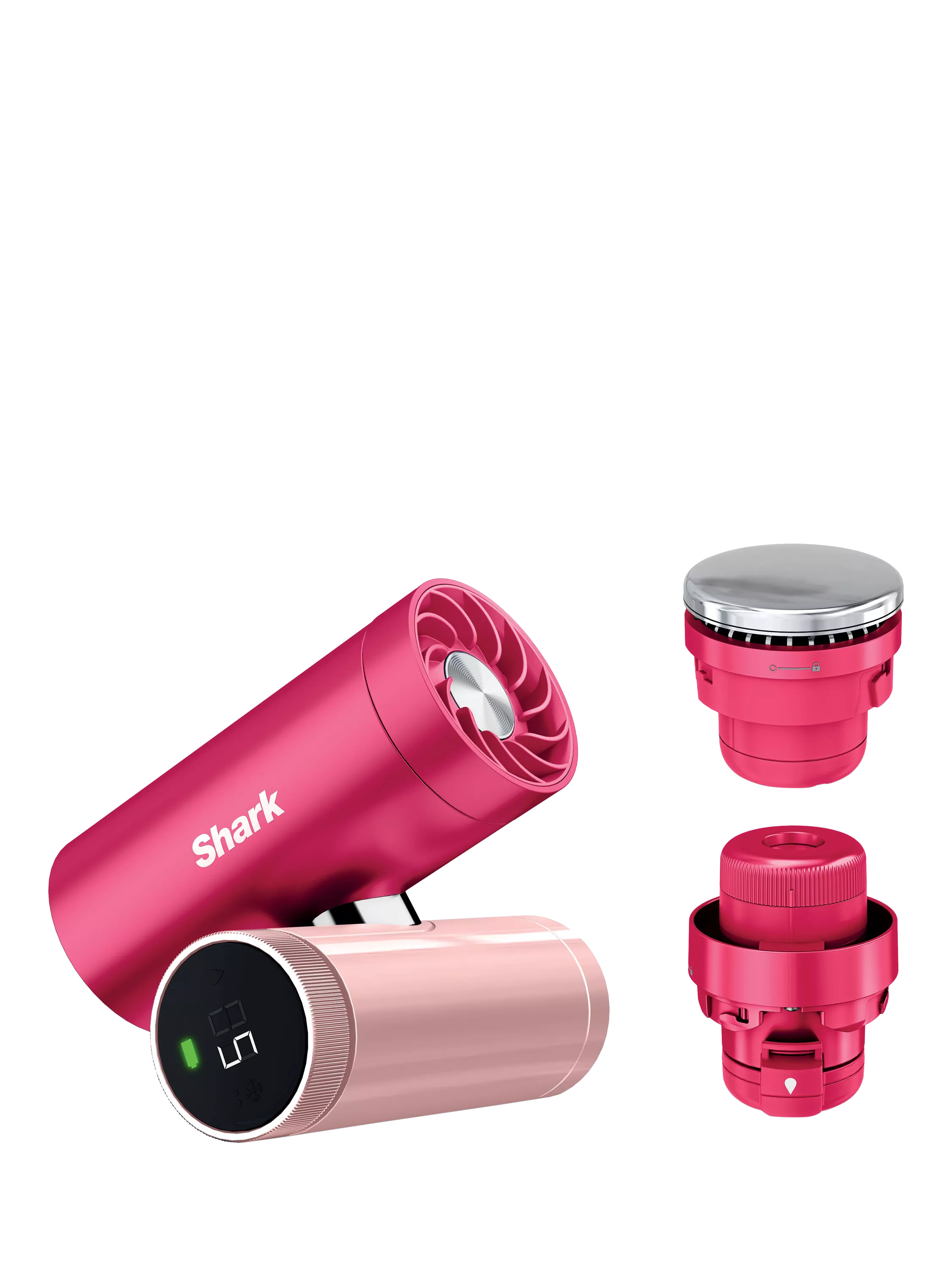Shark ChillPill FA022UK Portable Fan, Pink