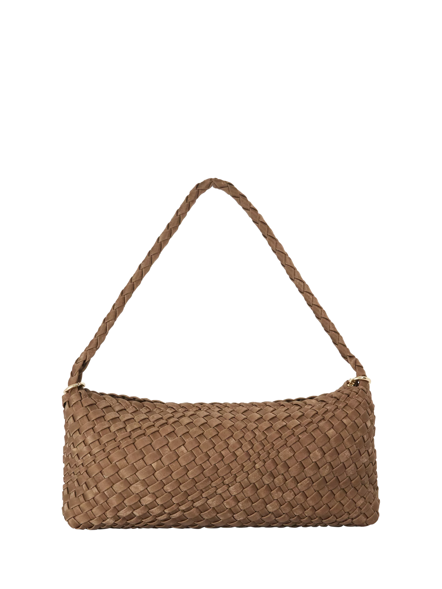 Dune London Woven Shoulder Bag Bronze, UK version