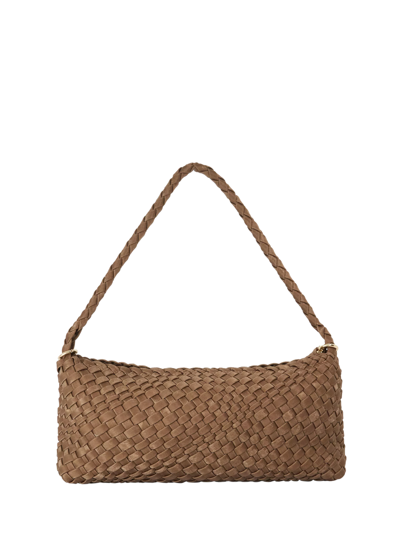 Dune London Woven Shoulder Bag Bronze, UK version