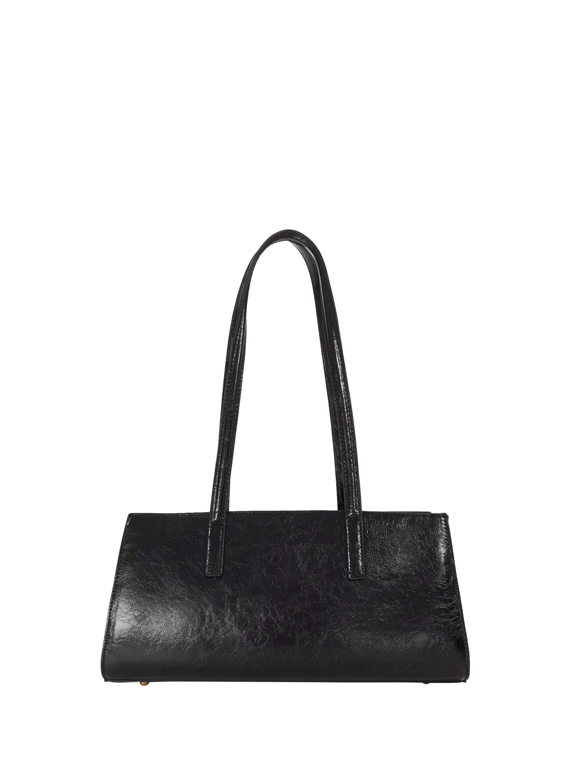 Dune London Depend tote handbag black, UK version